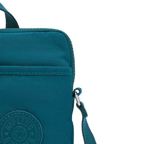 Sac Mobile Kipling Tally Crossbody Turquoise | FR 1851LI
